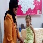 النائبة عبير تقيبة تتبني قضية الطفلة ريماس المعذبة كيا بالنار بمنيا القمح