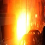 انفجار كابل كهرباء بميدان الأردنية بالعاشر من رمضان