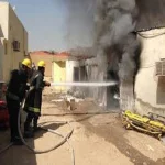 السيطرة على حريق بثلاثة مخازن مشونة بقش الأرز بقرية فى الشرقية