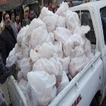 ضبط سيارة بالشرقية تدعى تبعيتها للتموين وتوزع لحوما فاسدة للمواطنين