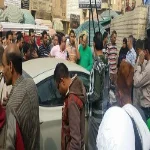 توقف حركة قطارات أبو كبير بالشرقية بسبب اصطدام قطار بسيارة على مزلقان ههيا