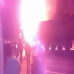 السيطرة على حريق بسيارة محملة بالبنزين وأخرى ملاكى فى أولاد صقر