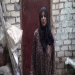 بالصور.. مأساة أم لأربعة أيتام تعيش فى منزل مهدد بالإنهيار بفاقوس