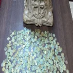 ضبط 800عملة رومانية وتاج فرعونى قبل بيعها بـ2مليون دولار بمنيا القمح