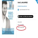 رسميا.. إلغاء حفل سعد لمجرد فى باريس