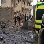 والد أمين الشرطة شهيد كمين المطافي يتلقى العزاء بمسقط رأسه في ديرب نجم