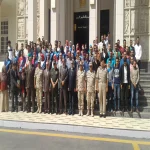 بالصور.. نائب رئيس جامعة الزقازيق يترأس وفدا فى زيارة للكلية الحربية