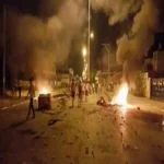 أهالي قرية بالشرقية يحطمون محالا تجارية بعد مقتل نجلهم