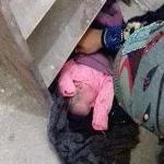 العثور على رضيعة ملقاه امام معمل تحاليل بديرب نجم 