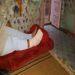 بالصور.. معاناة تعيشها أسرة عامل محارة سقط من سقالة وأصبح طريح الفراش بديرب نجم