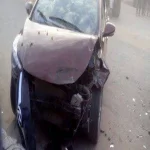 انقلاب 3 سيارات فى حادث تصادم في الشرقية