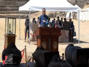 السياحة والآثار تعلن اليوم عن أكبر كشف أثرى فى سقارة