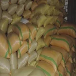 ضبط 10 أطنان أرز داخل مزرعة دواجن في ههيا