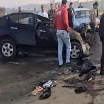 مصرع شخصين فى حادث مروع بطريق بلبيس -السلام الصحراوى