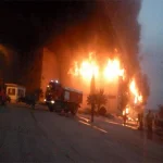 حريق بمصنع مرسيدس للسيارات بالشرقية