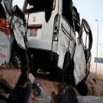 إصابة 5 أشخاص من عائلة واحدة في حادث تصادم ببلبيس