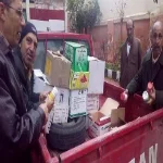 زراعة الشرقية تغلق مصنع أعلاف بدون تراخيص و تتحفظ على 1303 طن بفاقوس