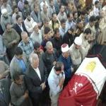 بالصور| تشيع جثمان شهيد الواجب فى سيناء بمسقط رأسه فى بلبيس