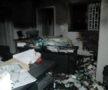 السيطرة على حريق نشب بمكتب عميد كلية التربية الرياضية بجامعة الزقازيق