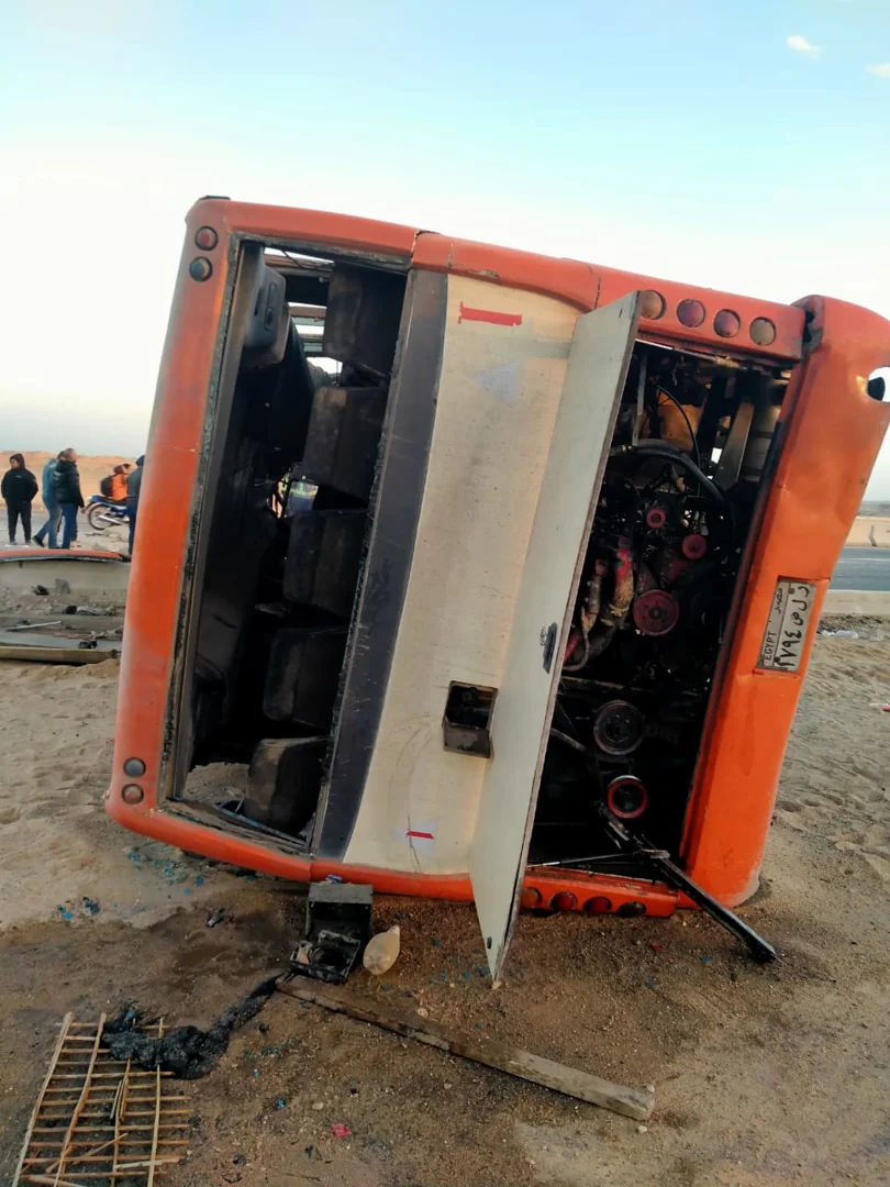 حادث انقلاب أتوبيس بالشرقية (4)