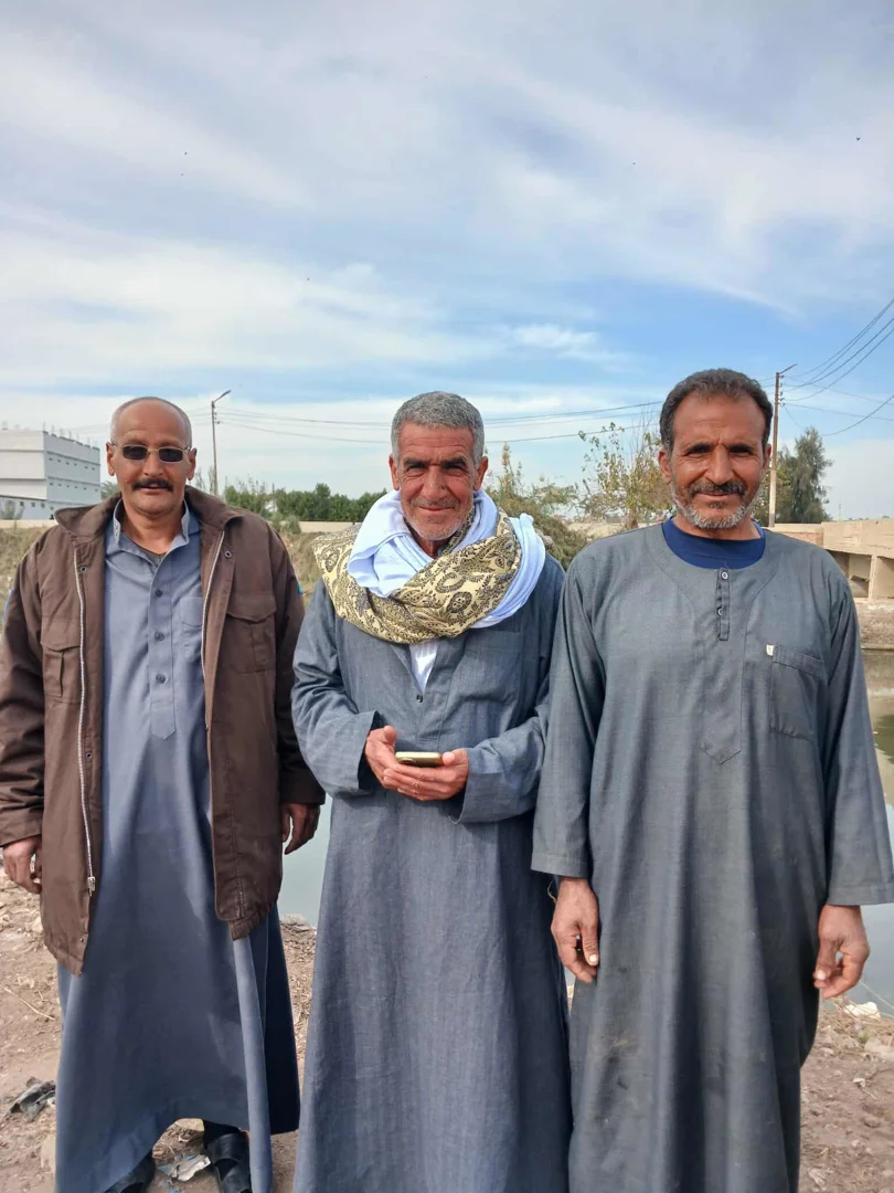 الشيخ عبد الفتاح وسط الصيادين