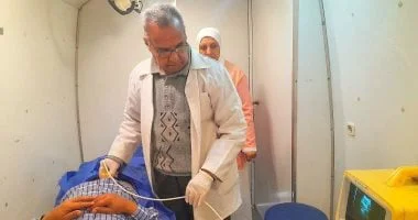 1600 مواطن من بساتين بركات بالشرقية يستفيدون من خدمات طبية مجانية