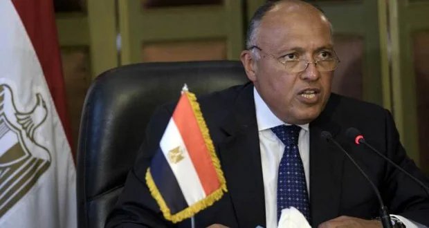 وزير الخارجية سامح شكرى يشارك فى جنازة شيمون بيريز غدا