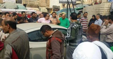 توقف حركة قطارات أبو كبير بالشرقية بسبب اصطدام قطار بسيارة على مزلقان ههيا