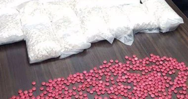 ضبط أمين شرطة بشبرا وموظف بحوزتهما 2000 قرص مخدر بقصد الاتجار بالعاشر من رمضان