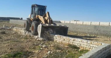 حملات نظافة وإزالة تعديات على الرقعة الزراعية بالشرقية