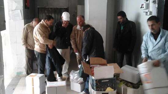 بالصور | ضبط طن و171 كيلو سمك فاسد بالعاشر من رمضان