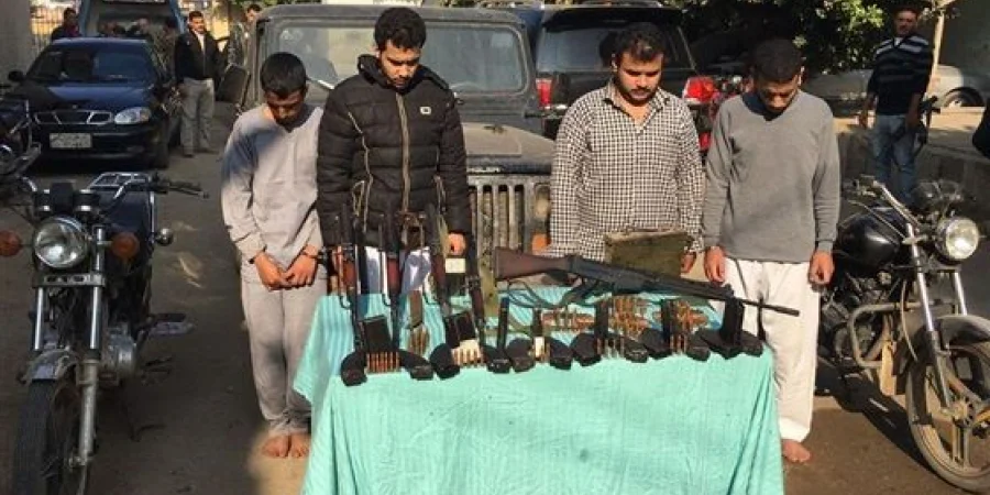 ضبط 4 من العرب متهمين بفرض إتاوات على المواطنين ببلبيس