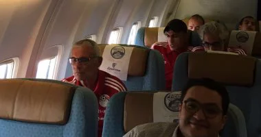 بالصور.. منتخب مصر يغادر مطار برج العرب متجهاً إلى الكونغو