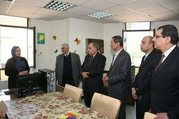 نائب رئيس مركز معلومات مجلس الوزراء يزور مقر الجهاز بالشرقية