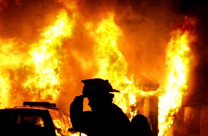 إصابة شخصين فى حريق منزل بمدينة منيا القمح