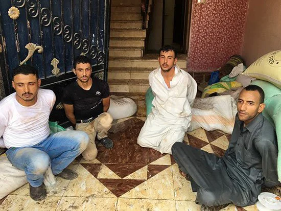 "بالصور"التفاصل الكاملة للقبض على أخطر عنصر إجرامى بأولاد صقر وعصابته