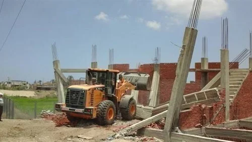 إزالة 31 حالة تعد على الأراضي الزراعية في الشرقية