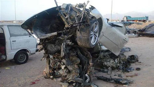 مصرع رجل وزوجته فى حادث تصادم بالشرقية