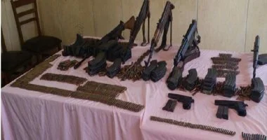 ضبط 8 قطع أسلحة نارية و8 كيلو بانجو وفحص 25 شقة مفروشة فى حملة بالشرقية