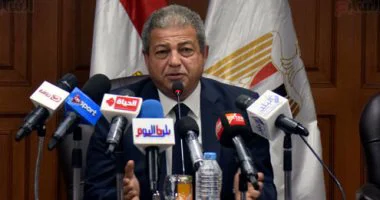 وزير الرياضة يستقبل محافظ الشرقية وعددا من نواب البرلمان