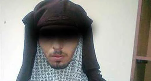 ضبط فلسطينى متنكر فى زى منتقبة فى فاقوس