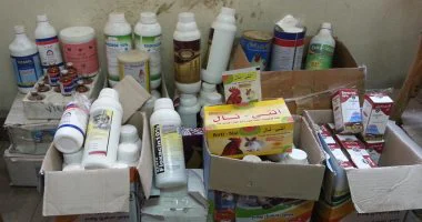 ضبط أدوية منتهية الصلاحية وممنوع تداولها بالحسينية