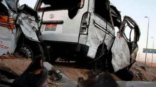 إصابة 5 أشخاص من عائلة واحدة في حادث تصادم ببلبيس