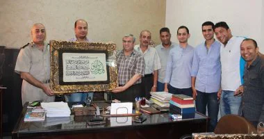 شباب منيا القمح يكرمون رجال الشرطة تقديرا لجهودهم وإخلاصهم فى العمل
