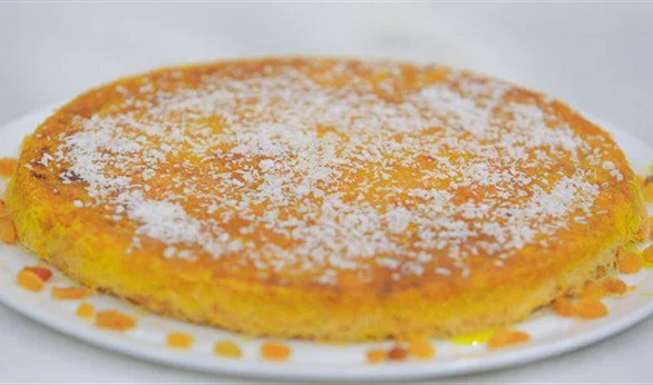 طريقة تحضير الكنافة الملونة بالقشطة