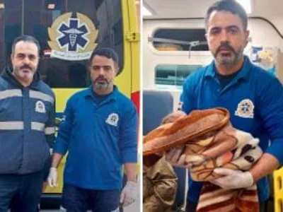 حالة ولادة طارئة داخل سيارة إسعاف بالشرقية