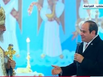 البابا تواضروس: نسعد دائما بحضور الرئيس السيسي للتهنئة بعيد الميلاد المجيد