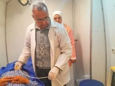 1600 مواطن من بساتين بركات بالشرقية يستفيدون من خدمات طبية مجانية